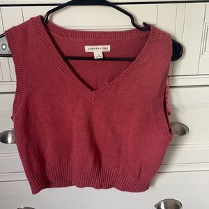 Aeropostale Red Knit Tank